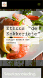 Mobile Screenshot of ethuusdekokkerieje.nl